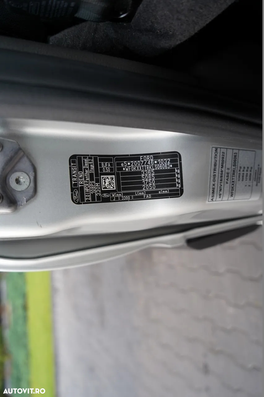 Ford TRANSIT / 9 LOCURI / 2021 / IMPORTAT - 38