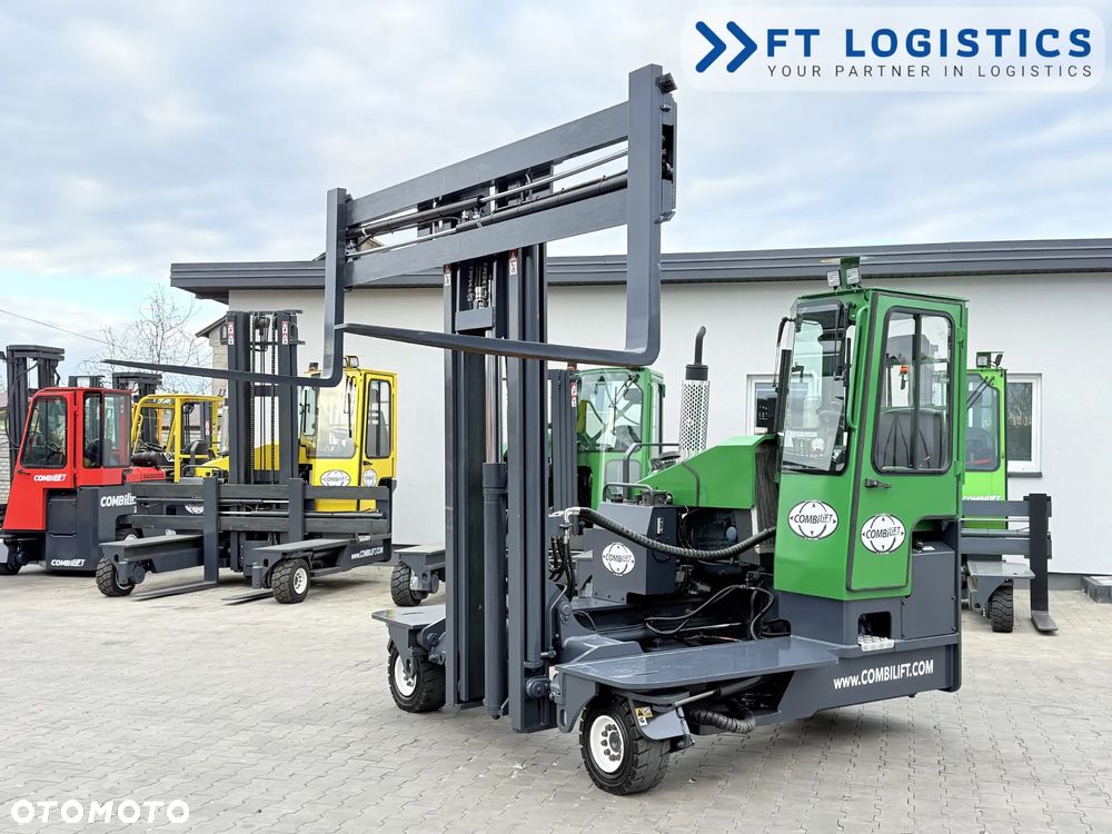 Combilift WÓZEK CZTEROKIERUNKOWY - WIELOKIERUNKOWY | COMBILIFT C4500 | DIESEL | DUPLEX 4250MM | SZEROKI POZYCJONER WIDEL | WOLNY SKOK | NOWE OPONY | PO SERWISIE | STAN IDEALNY | Szeroka oferta wózków czterokierunkowych i bocznych, dopasowanych do różnorodnych potrzeb i zastosowań - 24