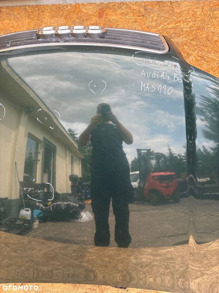 Audi A4 B6  MASKA POKRYWA SILNIKA LZ6E - 4