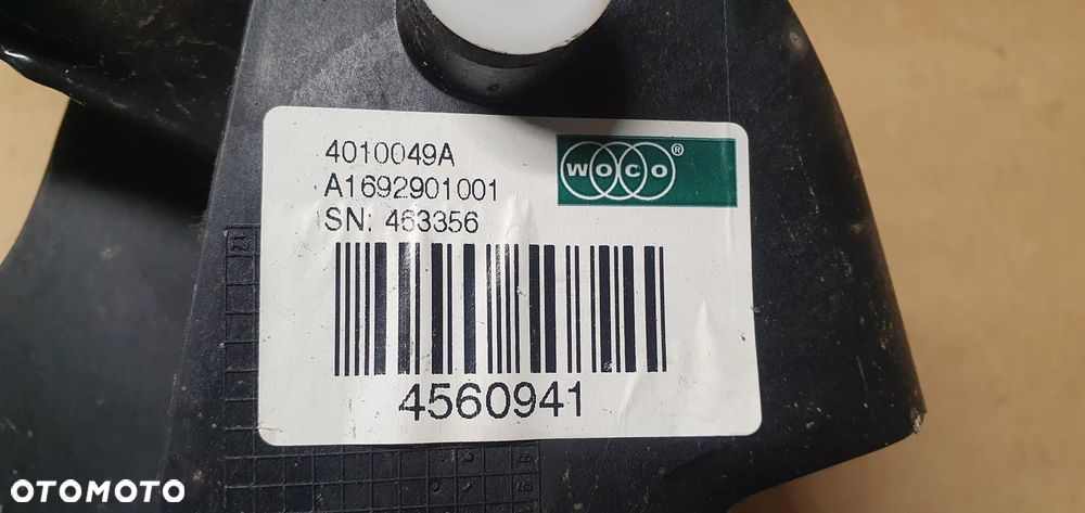 Pedał hamulca automat Mercedes A-Klasa W169 A1692901001 - 5
