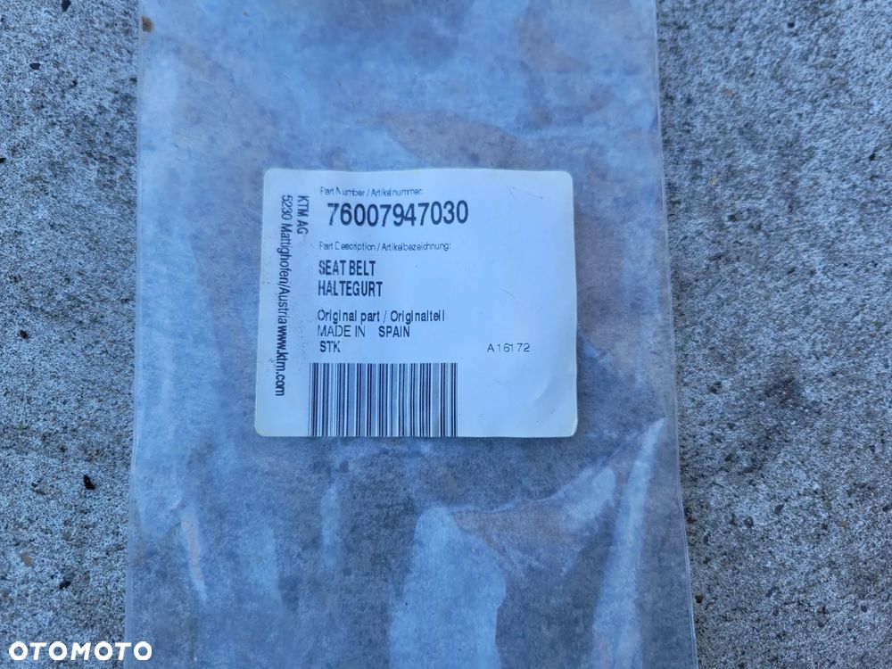 Pasek siedzenia KTM 690 Duke 12-15 - 3