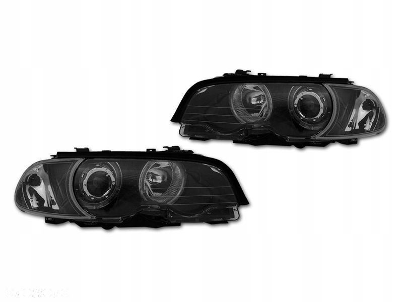 Reflektor Lampa Migacz kpl Diody Soczewka Clear Black Bmw 3 E46 Coupe 99-03 - 2