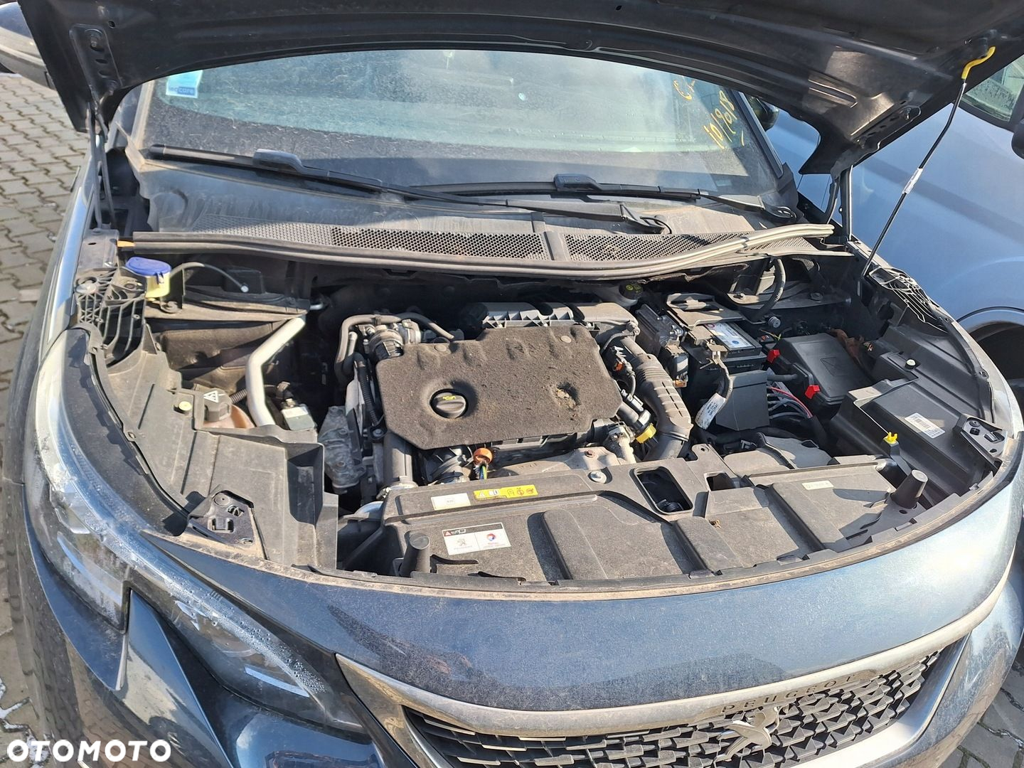 PEUGEOT 5008 2 II GT LINE 1.5 ZDERZAK PRZÓD MASKA LAMPA BŁOTNIK LED KGNC - 8