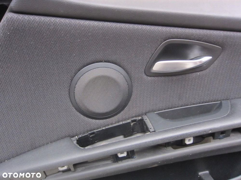 BMW 3 E90 2005-2011 FOTELE KANAPA BOCZKI SZARE MATERIAŁ TAPICERKA KOMPLET - 11