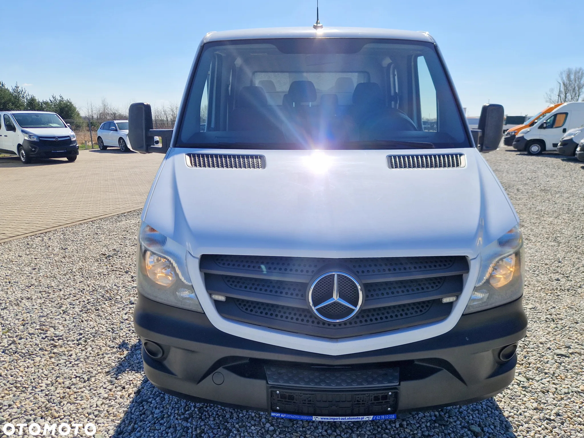 Mercedes-Benz SPRINTER 316 2,2 CDI 163 KONNA DOKA BRYGADÓWKA 6 OSOBOWA 3,5M SKRZYNIA KLIMA WEBASTO GWARANCJA - 8