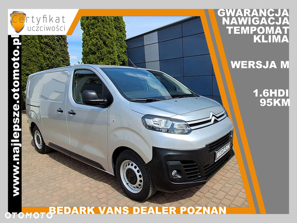 Citroën Jumpy, nawigacja, klima, tempomat, czujniki