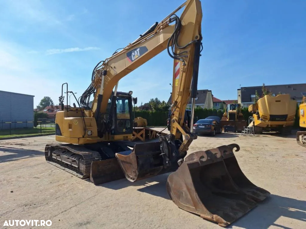 Caterpillar Cat 314 D LCR cu lama excavator pe senile compact - 2