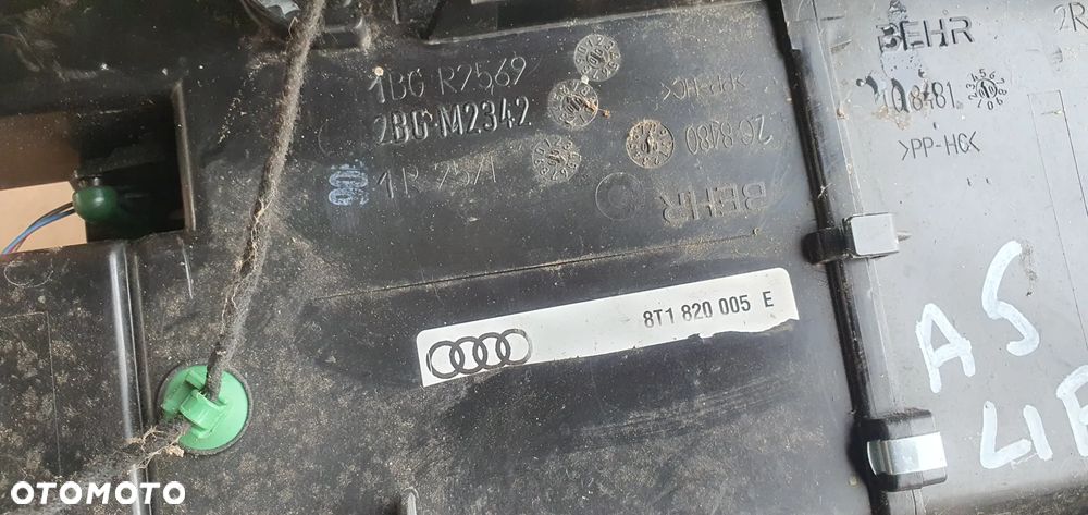 Nagrzewnica obudowa nagrzewnicy silnik kompletna Audi A5 A4 B8 8T1820005E - 9