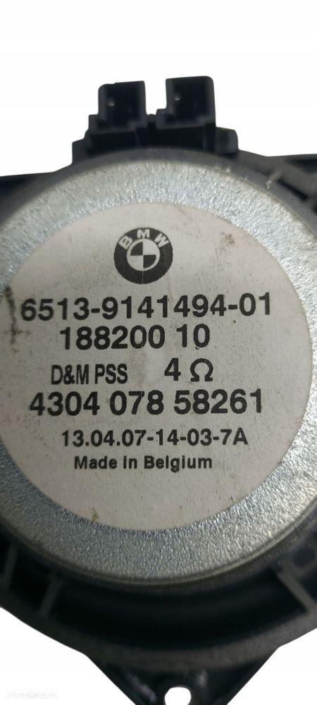 Bmw E81 E87 E90 E60 E84 E83 E70 Głośnik Średniotonowy Stereo Hifi 9141494 - 4