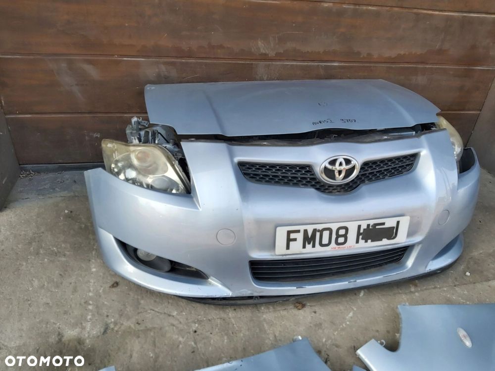Toyota Auris I kompletny przód zderzak maska pas przedni błotnik 8s1 - 1