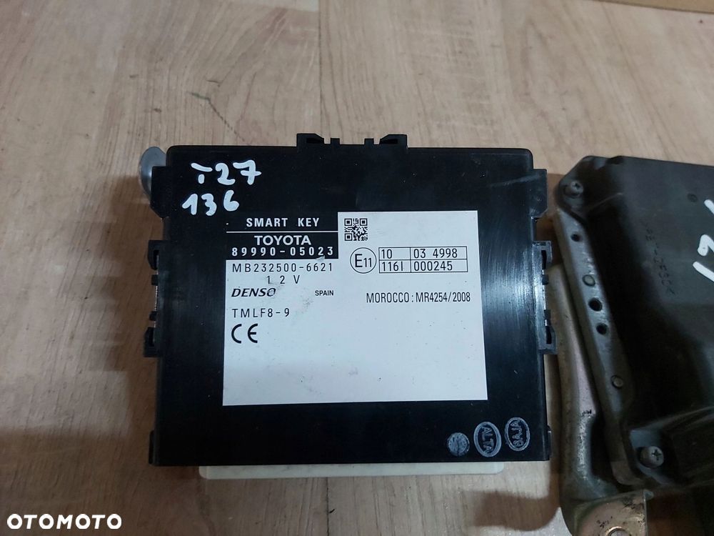 Toyota AVENSIS T27 pilot kluczyk smart key komputer - 3
