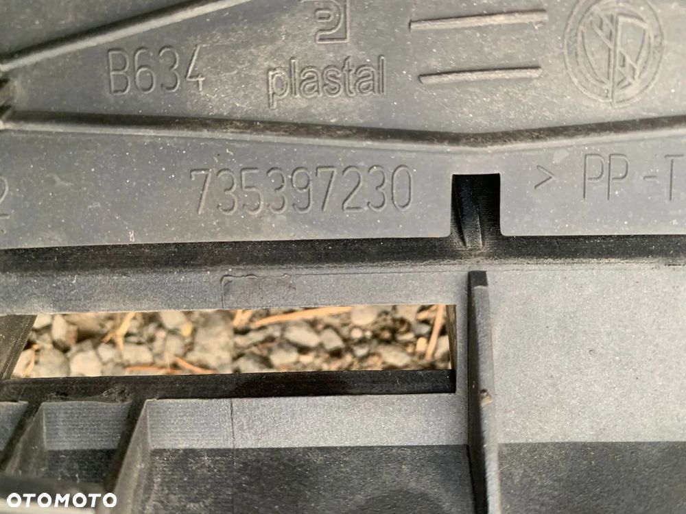 RAMKA CHROM GRILL Fiat Croma II 735397230 znaczek - 3
