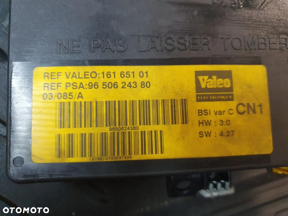 Moduł BSI CITROEN XSARA I LIFT 1.4 B 03r 9650624380 16165101 - 2