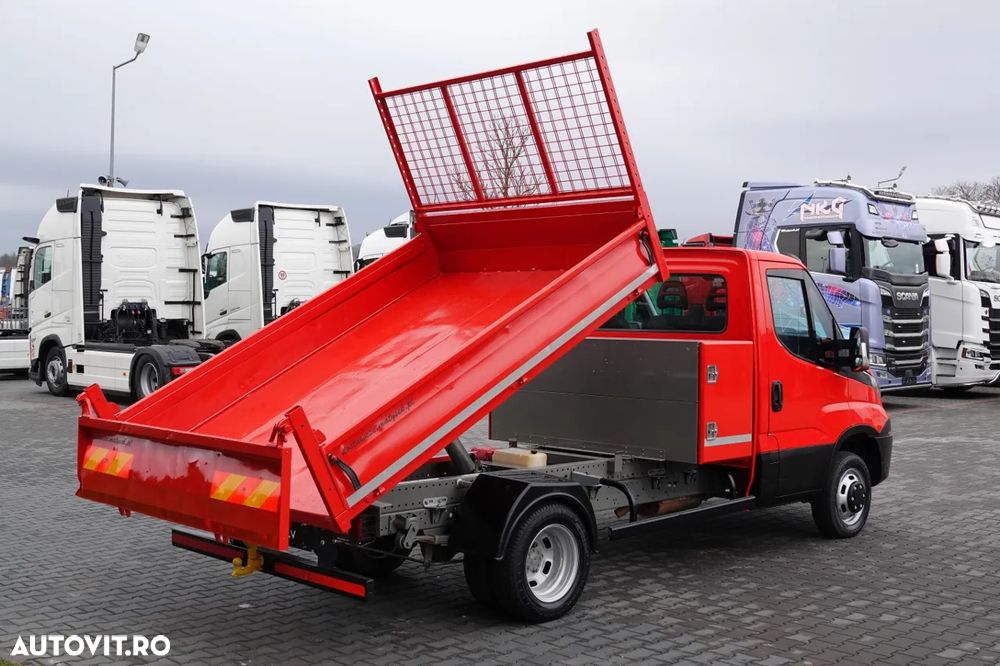 Iveco DAILY 35-130 / BASCULATOR SPATE / DUBLU / MANUAL / IMPORTAT - 6