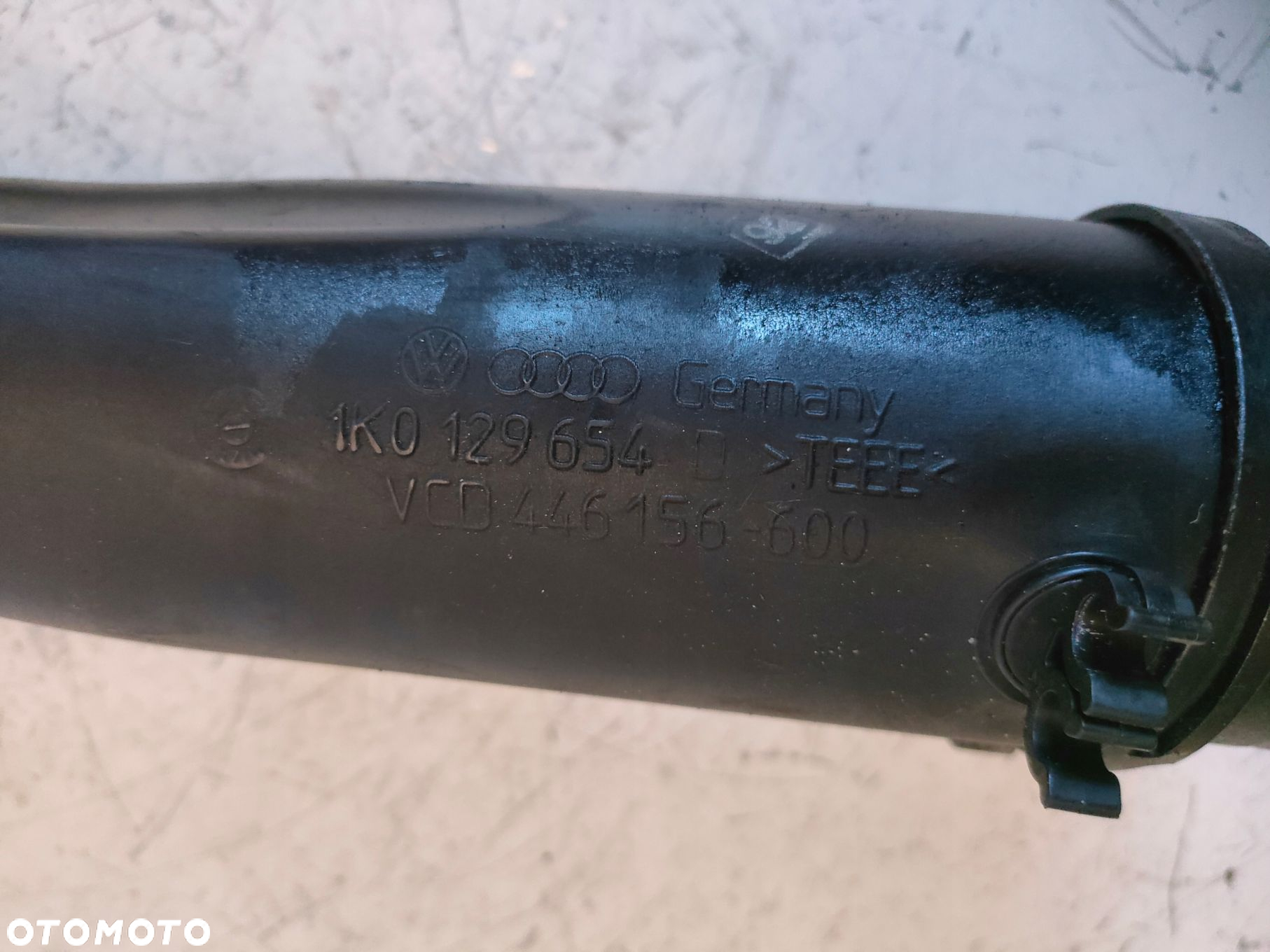 AUDI A3 8P 1.9 TDI PRZEWÓD POWIETRZA RURA DOLOT 1K0129654D - 6