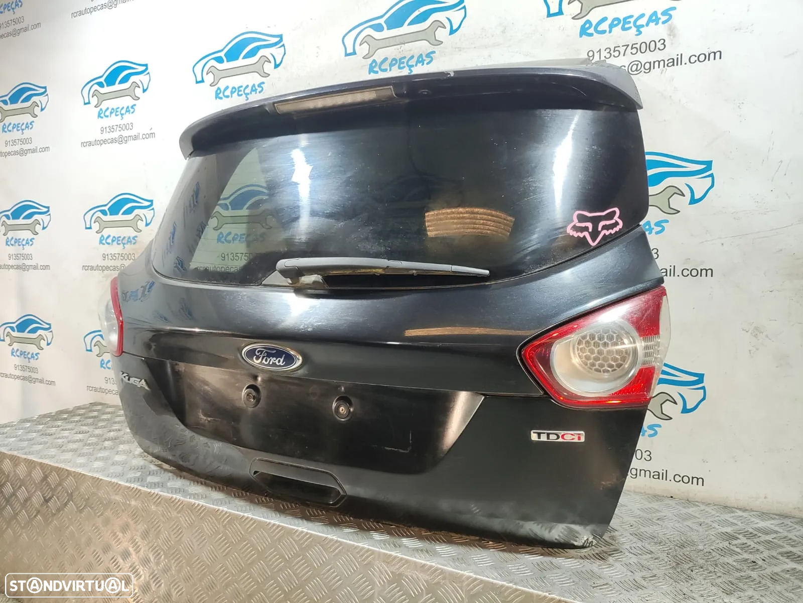 Tampa / Porta da Mala Ford Kuga I MK1 - Farolins | Limpa Vidros | Forra | Stop - 7