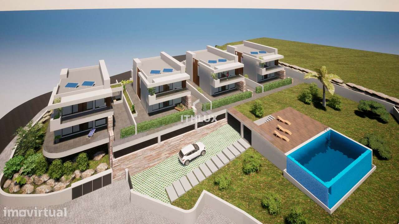 Moradia de Luxo para construção em condomínio privado com vista mar e - Grande imagem: 2/39