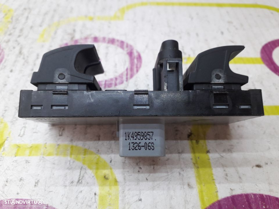 Comando de Vidros Frt / Esq Volkswagen Golf V de 2006 - Ref : 1K4959857 - NO320129 - 2