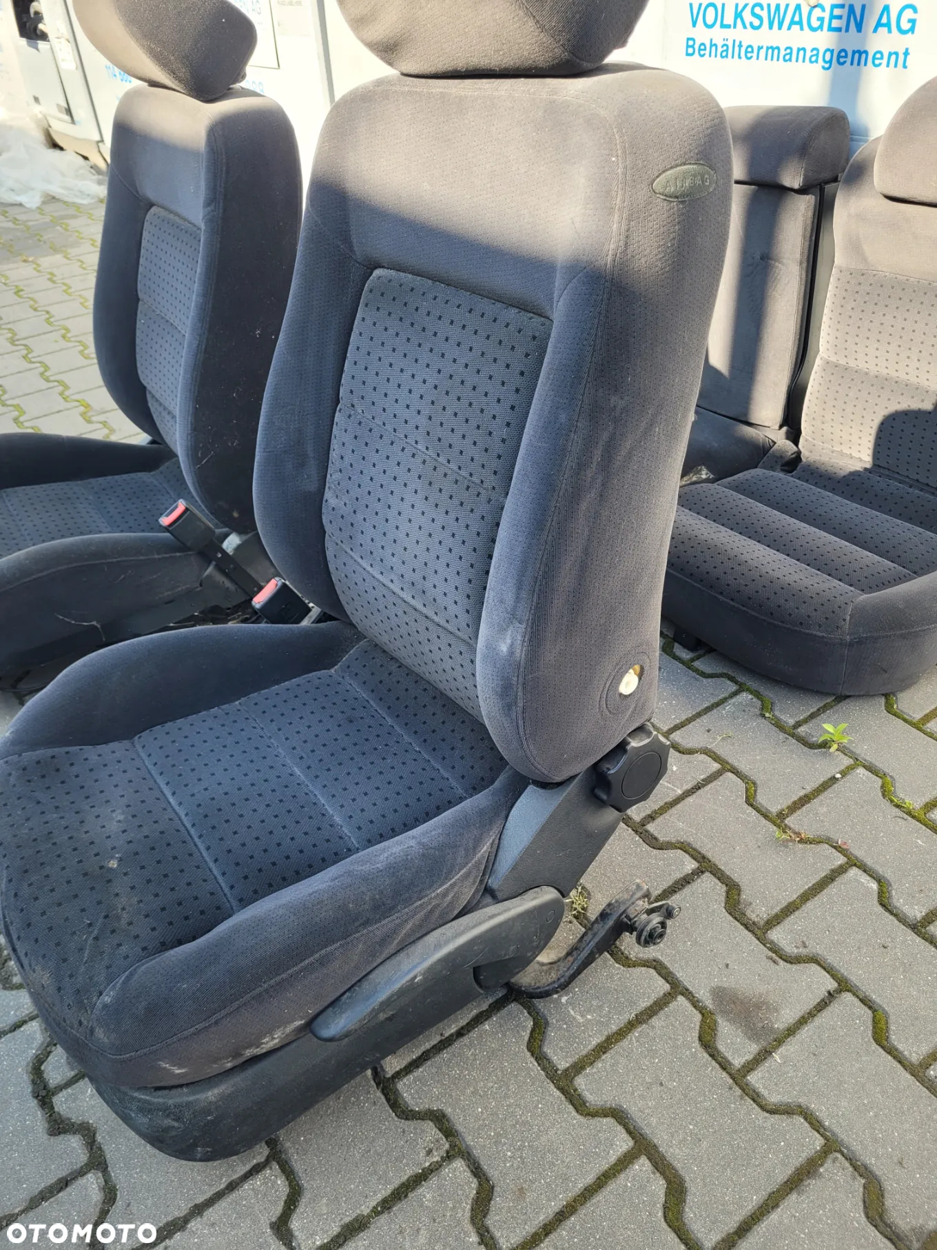 FOTELE FOTEL PRZÓD KANAPA TYŁ VW PASSAT B5 - 3