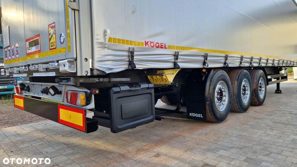 Kögel * FIRANKA STANDARD * DACH PODNOSZONY * OŚ POD SAF * - 12
