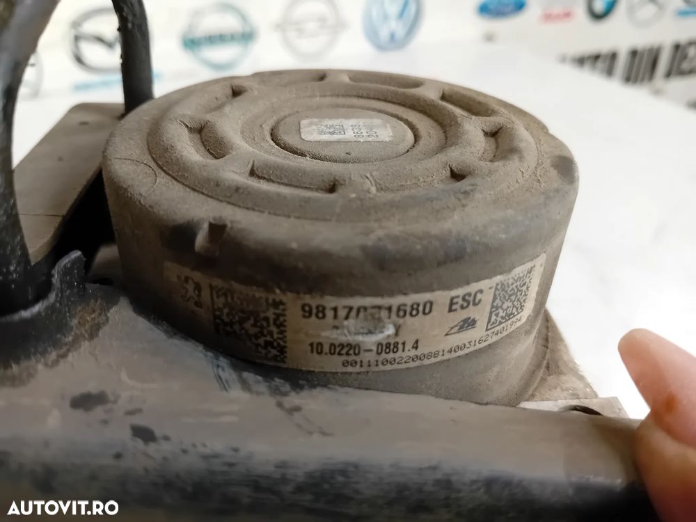 Pompa Modul Unitate ABS Peugeot 208 1.6 Hdi Euro 6 BH02 Cod 9817031680 An 2012-2021 - 7
