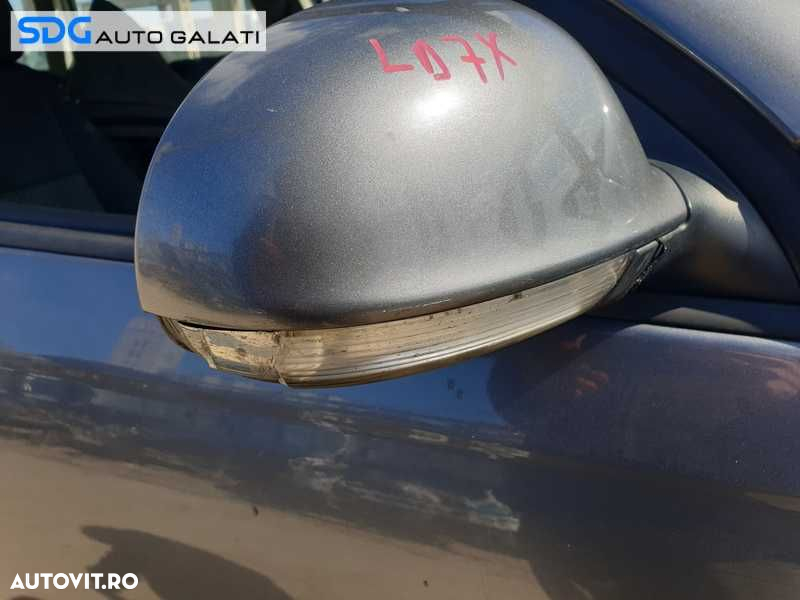 Oglinda Electrica Dreapta FARA Pliere Rabatare cu Defect VW Jetta 2005 - 2011 Culoare LD7X - 2