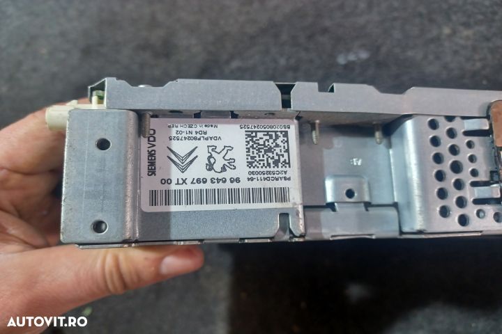 Radio cd 96643697 Fiat Scudo 2 [2007 - 2016] Minivan 2.0 MultiJet MT - 4