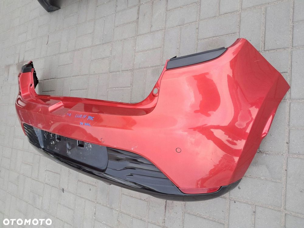 renault clio iv kompletny zderzak tylny tennp czujniki parkowania pdc - 9