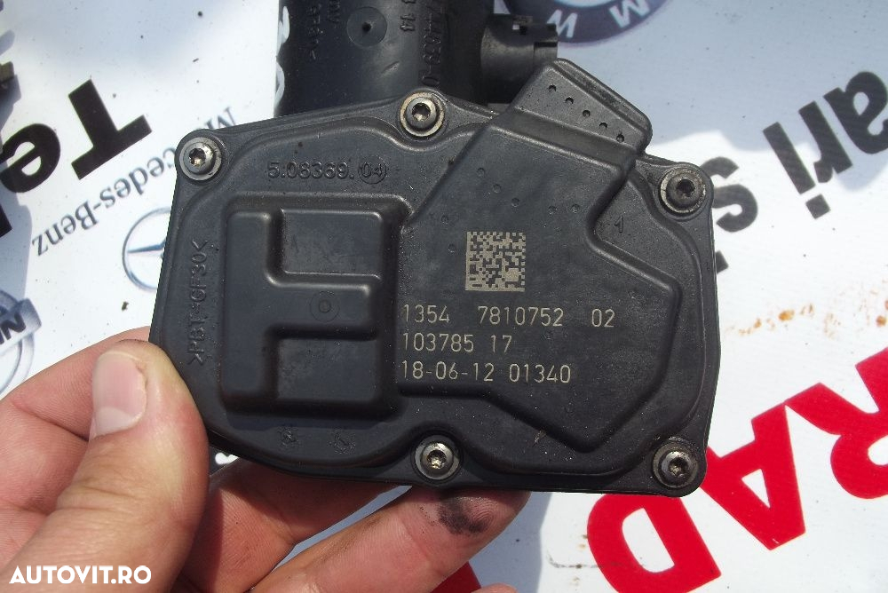 Clapeta Acceleratie BMW 2.0 N47 F10 F30 F20 E87 E81 E84 X1 X3 E60 E91 f30 f31 f32 f33 f34 f11 f25 x - 2