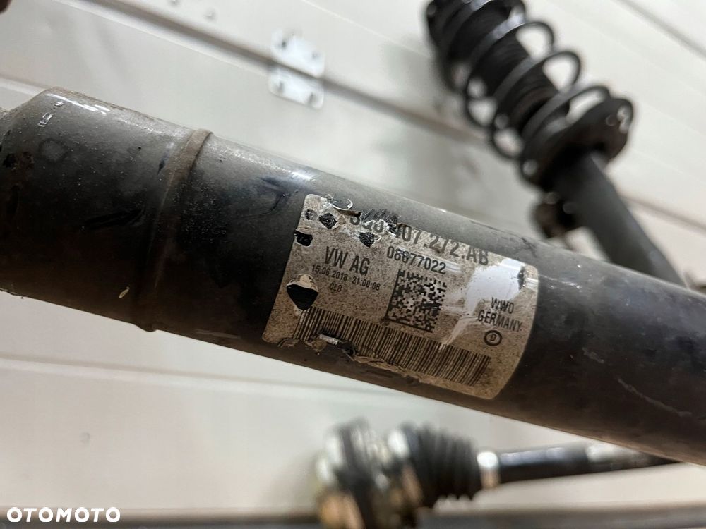 amortyzator vw caddy 2k5 zwrotnica pÓŁoŚ wahacz prawy prawa zwrotnica - 7