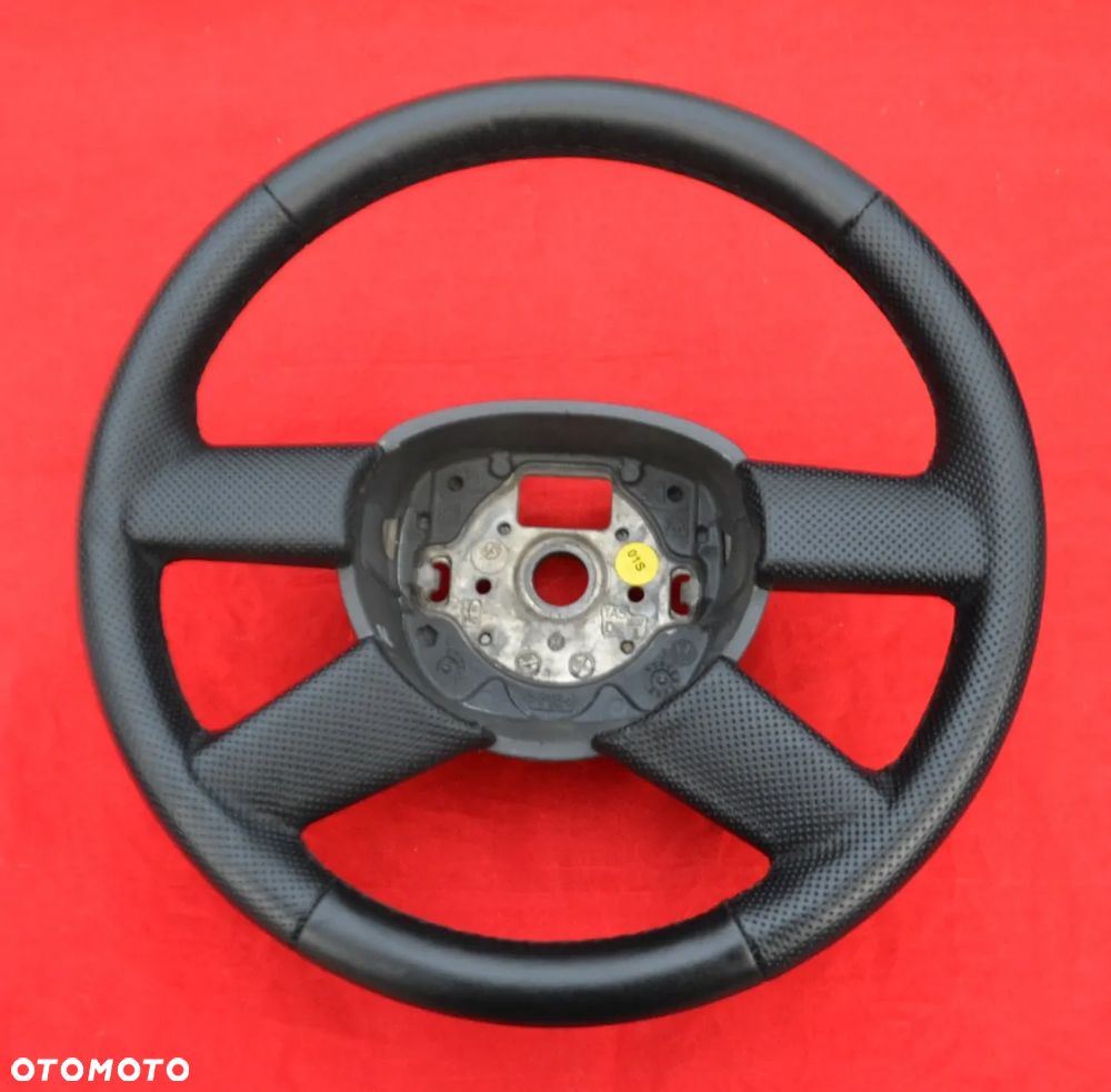 VW VOLKSWAGEN PASSAT B6 GOLF 5 V 1K0419091 Kierownica Nowa Skóra Skórzana - 2