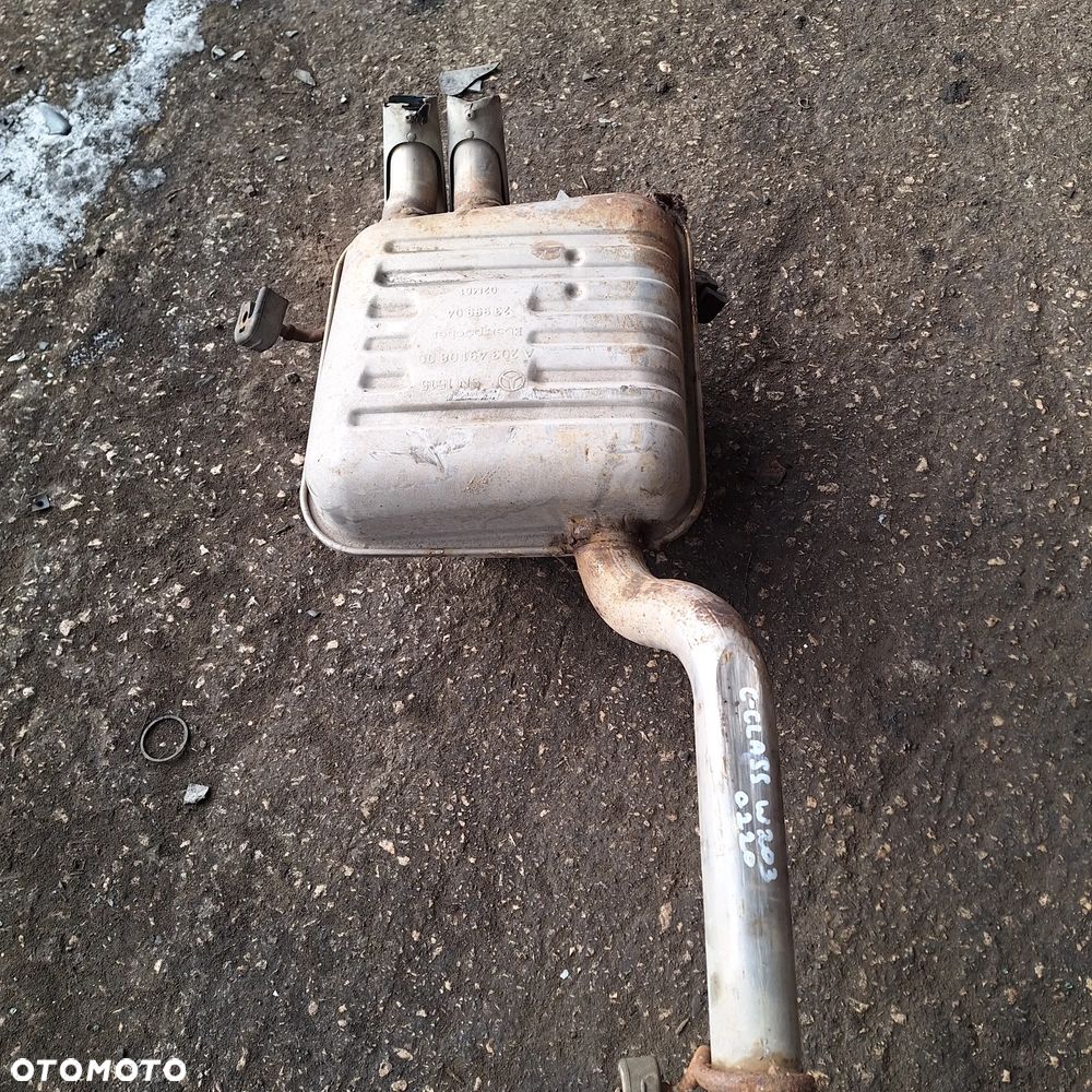 TLUMIK WYDECH MERCEDES W203 COUPE - 3