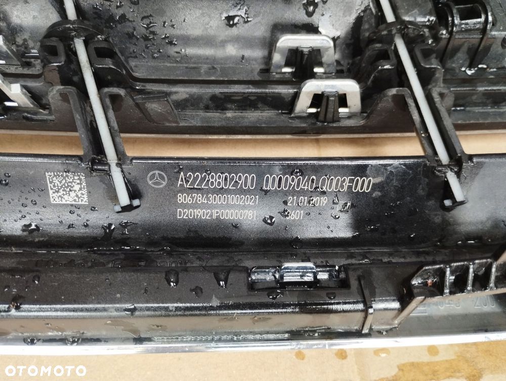 grill atrapa mercedes w222 s-klasa lift a2228802900 - 8
