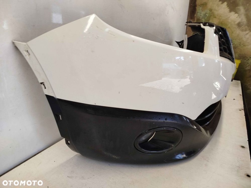 + ZDERZAK PRZÓD PRZEDNI NISSAN QASHQAI J10 LIFT FL 326G BIAŁY HALOGENY - 3