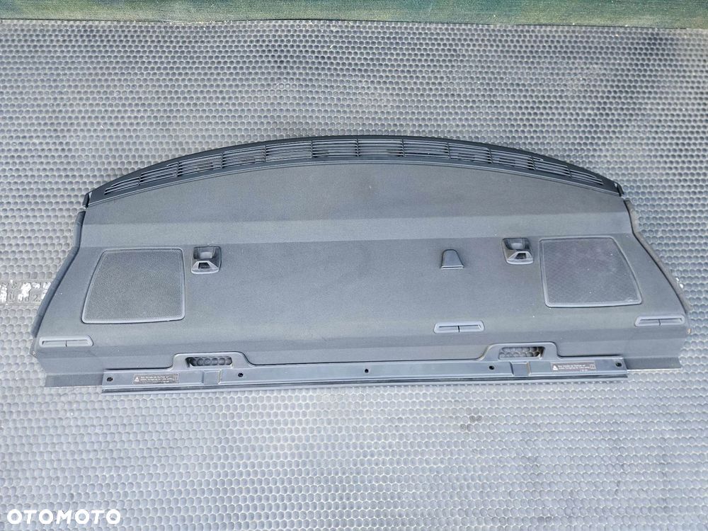Półka Podszybie 7058347 9111244 7123386 Kratka Listwa Bagażnika Osłona Tapicerka Czarna Tył Tylna BMW 3 E90 LCI Lift Sedan - 1