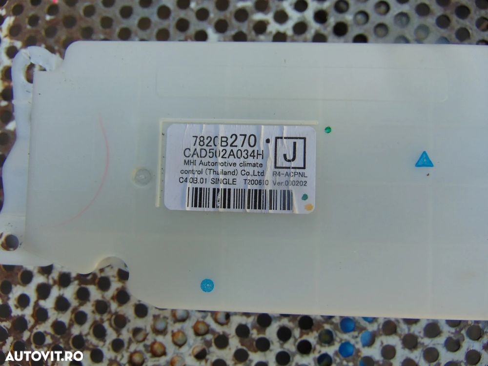 Climatronic Mitsubishi l200 cod 7820b270 panou comenzi clima - 5