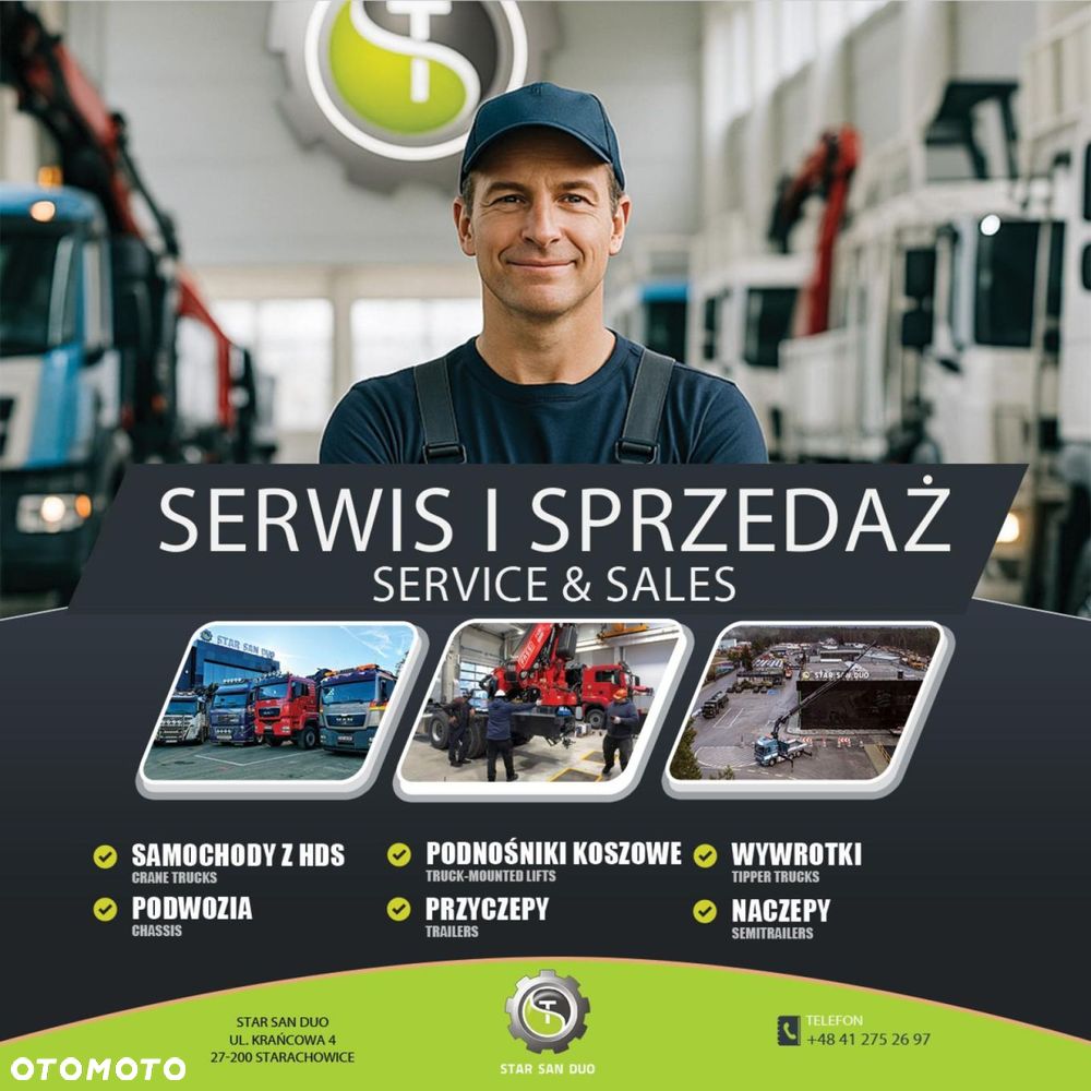 MAN TGS 33.400 6x4 PALFINGER PK 29002 HDS Żuraw Wciągarka Ciągnik - 30