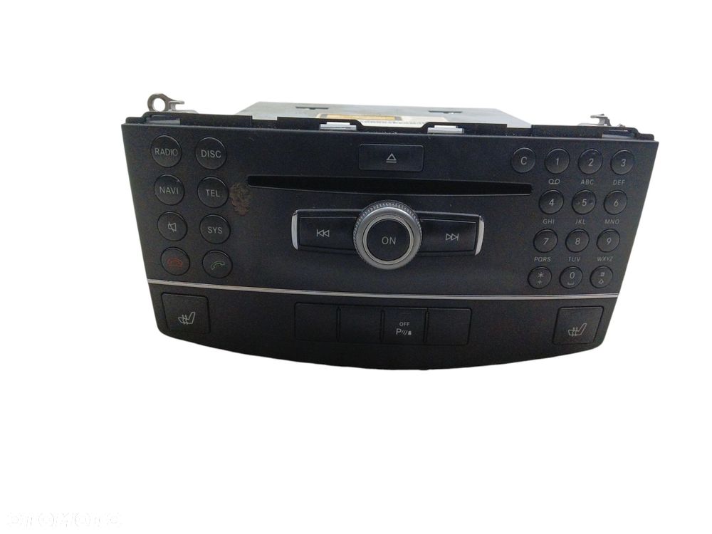 RADIO MERCEDES C W204 (2007-2011) 2.2 CDI 170KM A0248709694 - 6