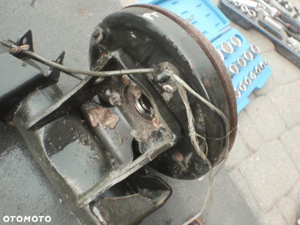 półoś półośka krzyżak drążek stabilizacyjny piasta bęben smart 450 451 jak nowe - 6