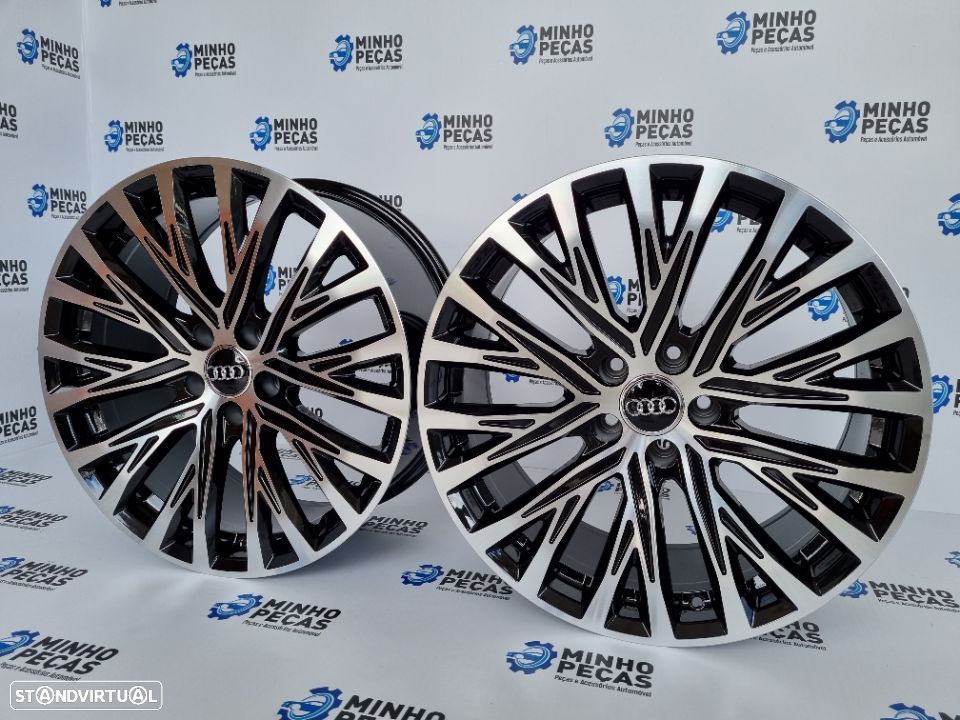 Jantes Audi A8 2019 em 19 Preto Polido - 3