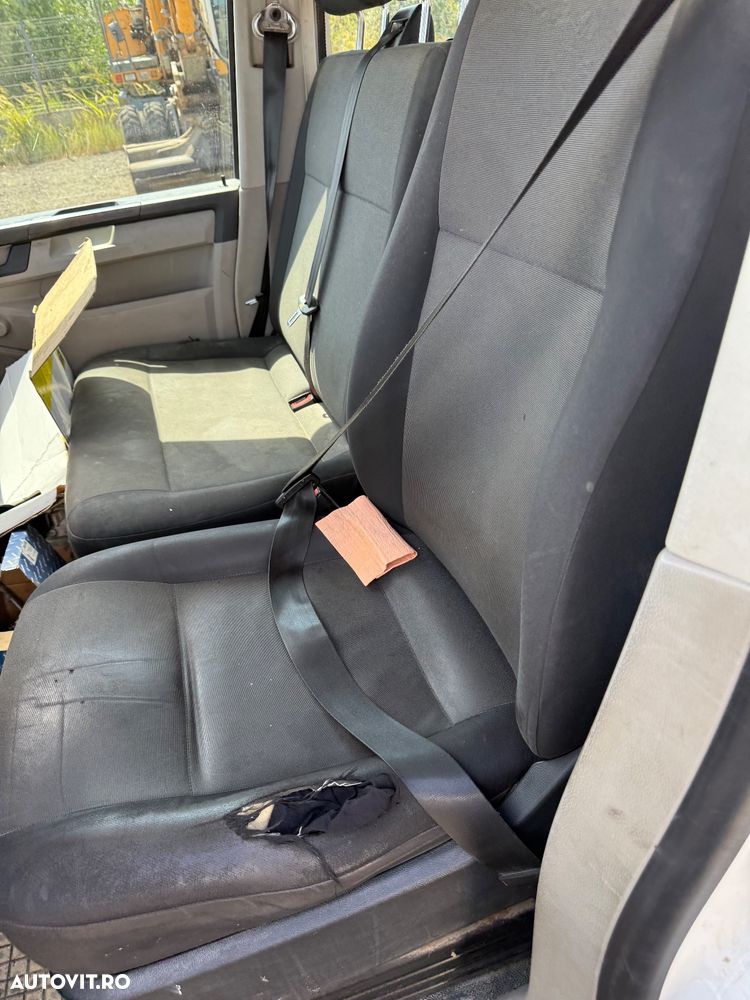 Volkswagen VW Transporter T6 2018 facelift 2.0 tdi Dokka Camioneta carosata obloane Bena aluminiu 7 locuri Unic Proprietar de noua carte service Istoric VW t5 t6 TVA NU VW crafter Mercedes Sprinter transit iveco - 17