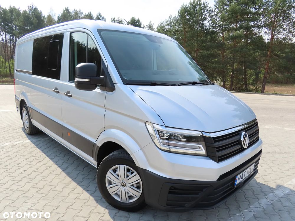 Volkswagen Crafter 35 BiTDI 2.0 177 KM AUTOMAT 6-Cio Os.+ 1036 Kg Ładowność MIXTO Indywidualna Zabudowa VIP, L2H1 Furgon Blaszak, 5905 mm Dł, FULL LED, DRZWI PRZESUWNE Z OBU STRON, HAK 3000 Kg, Rozstaw Osi 3665 mm, Stan Wizualny I Techniczny NOWY Tak Jak Z Taśmy Produkcyjnej Gotowy Dostępny OKAZJA POLECAM - 8