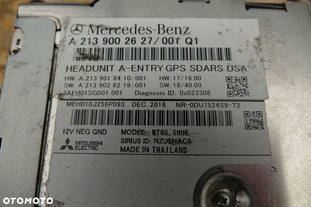 RADIO MODUŁ NAWIGACJI MERCEDES W205 A2139002627 - 4