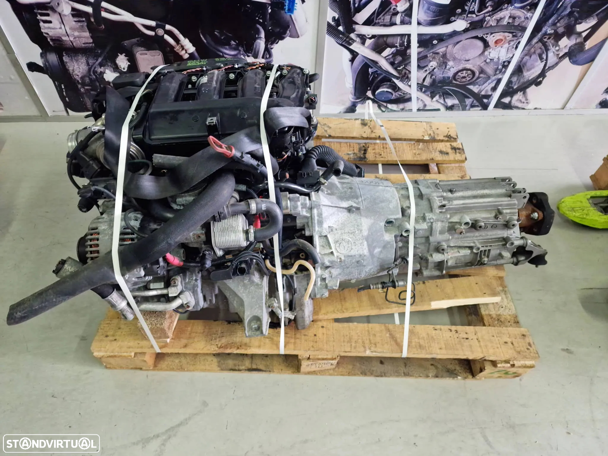 Motor BMW E90 320d 2006 de 163cv, ref 204d4 - 3