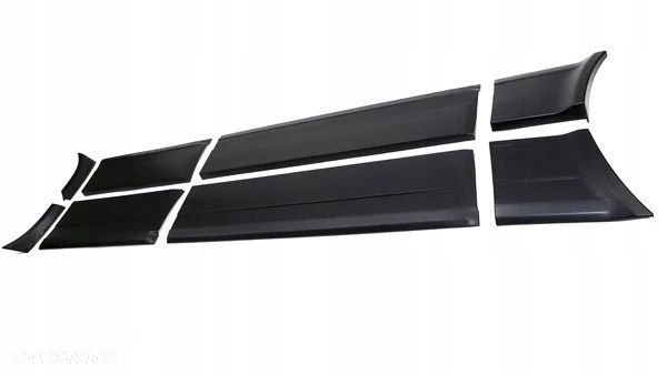Progi Nakładki Listwy plastik Sport M-pakiet M-tech II Mtech 2 Bmw 3 e30 - 6