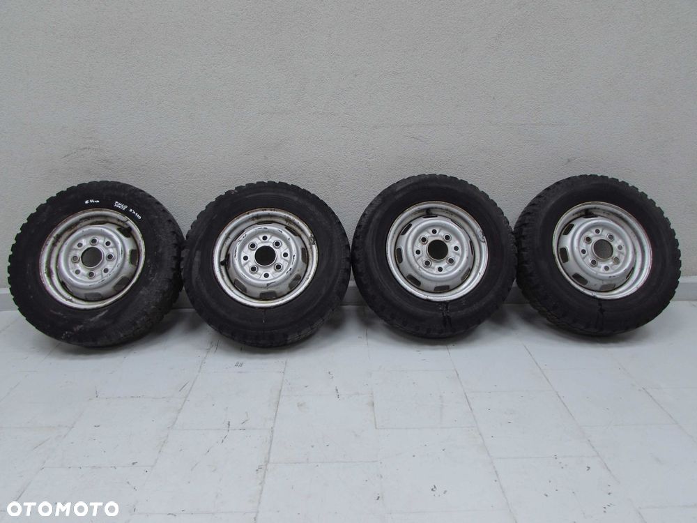 PIAGGIO PORTER HIJET QUARGO 04-16 KOLO FELGA STALOWA 4X110 4H12 155R12 - 1