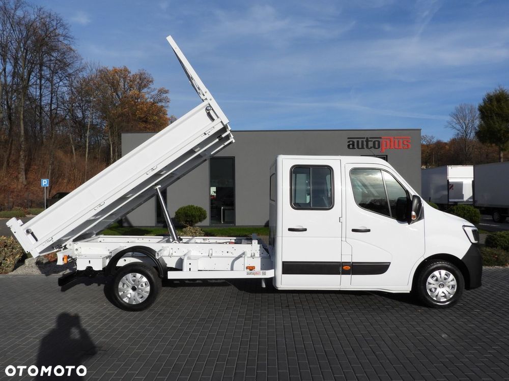 Renault MASTER WYWROTKA PODWÓJNA KABINA DOKA 6 MIEJSC TEMPOMAT LEDY KLIMATYZACJA  145KM - 8