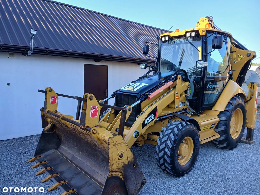 Caterpillar 432E PREMIER/JOYSTICK/NOWE OPONY - 1
