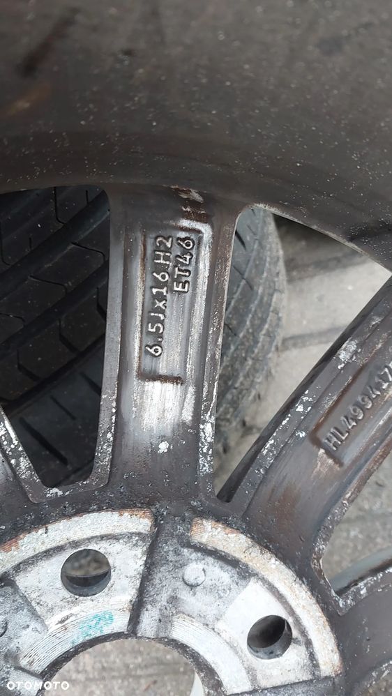 Felga aluminiowa Volkswagen OE 5G0601025BQ 6.5" x 16" 5x112 ET 46 - 4