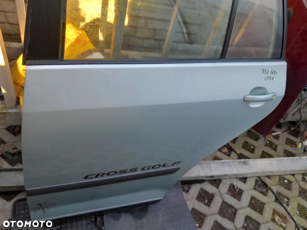 VW GOLF V+ CROSS DRZWI LEWE TYLNE LEWY TYŁ KOLOR: LP7X - 1